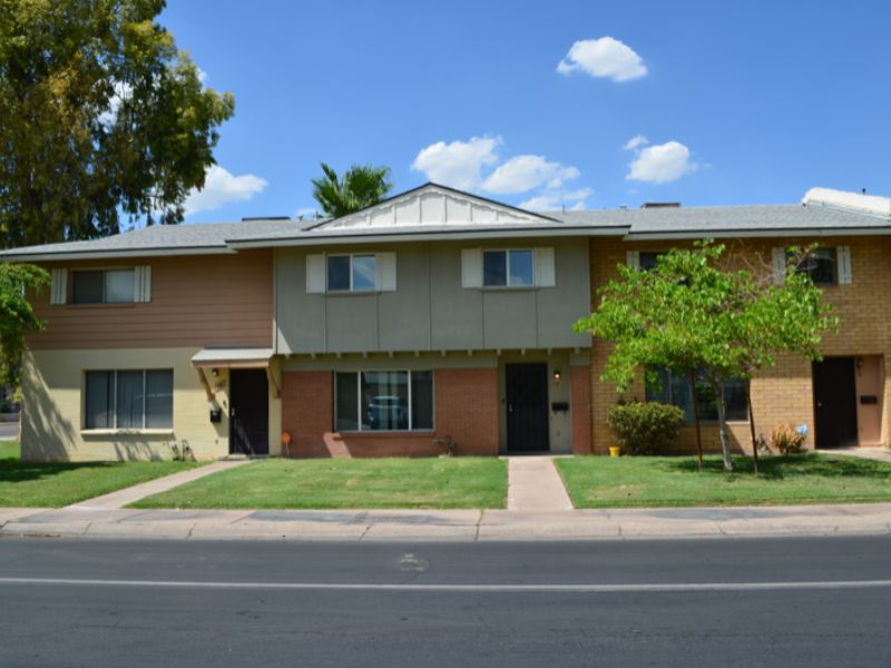 Tempe Townhome Front Exterior For Rent