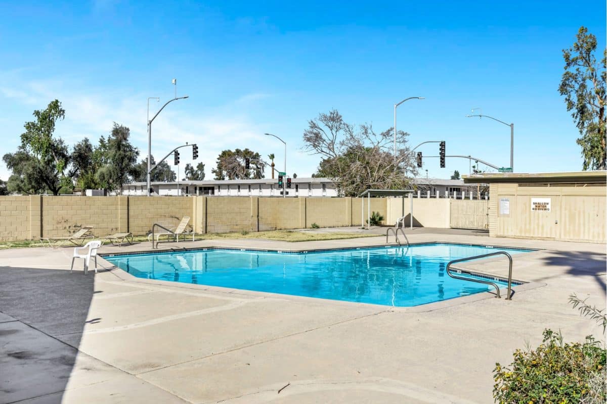 Community swimming pool near 14 E Hermosa Dr in Tempe